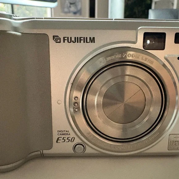 Fujifilm Silver Digital Camera with Zoom Lens